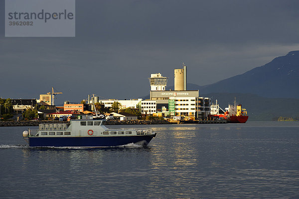 Industrieanlagen  Molde  Norwegen  Europa