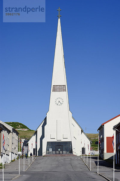 Evangelische Pfarrkirche  Vardo  Vardoe  Norwegen  Skandinavien  Europa