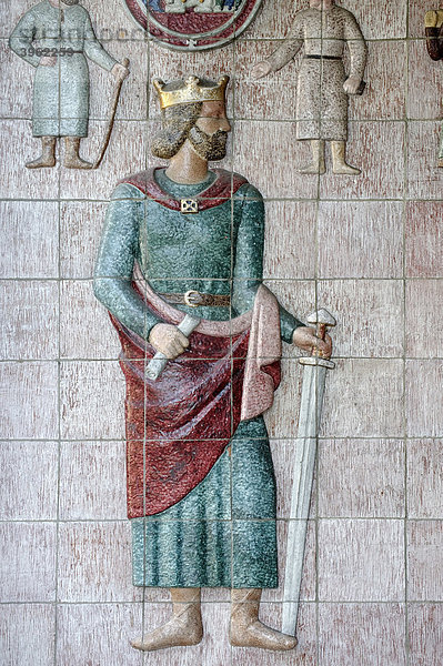 König Magnus VI.  Hakonsson  Lagabote  Thinghaus  Trondheim  Norwegen  Skandinavien  Europa