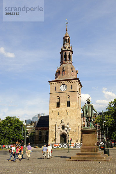 Westturm  Dom  Oslo  Norwegen  Skandinavien  Europa