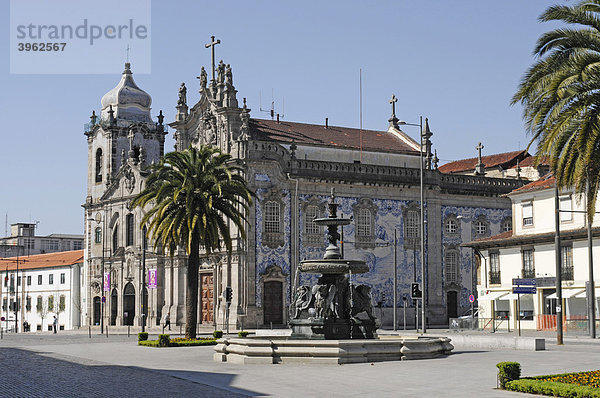 Igreja do Carmo  Kirche  Porto  Nordportugal  Portugal  Europa