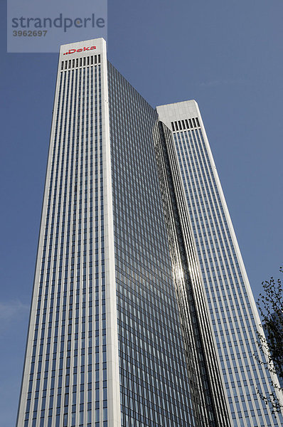 Hauptsitz der DEKA Bank  Bankenviertel  Frankfurt am Main  Hessen  Deutschland  Europa