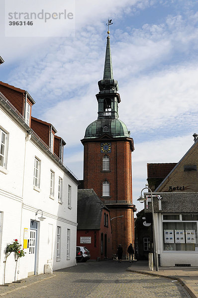Ev. St. Nikolai-Kirche  Kappeln  Schleswig-Flensburg  Schleswig-Holstein  Deutschland  Europa