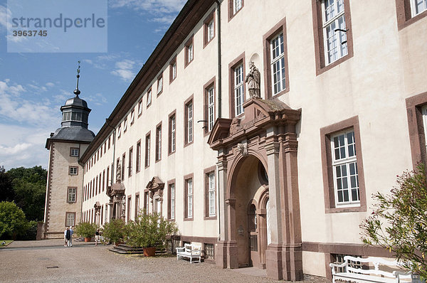 Kloster und Schloss Corvey  Weserbergland  Nordrhein-Westfalen  Deutschland