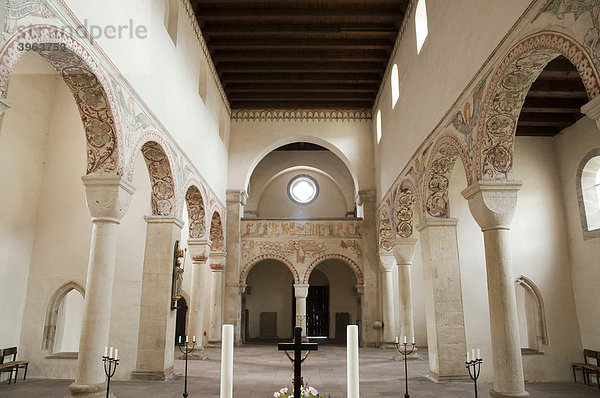 Kloster Bursfelde  Klosterkirche  Weser  Niedersachsen  Deutschland