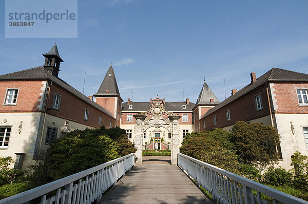 Wasserschloss  Schloss Dankern  Haren  Emsland  Niedersachsen  Deutschland