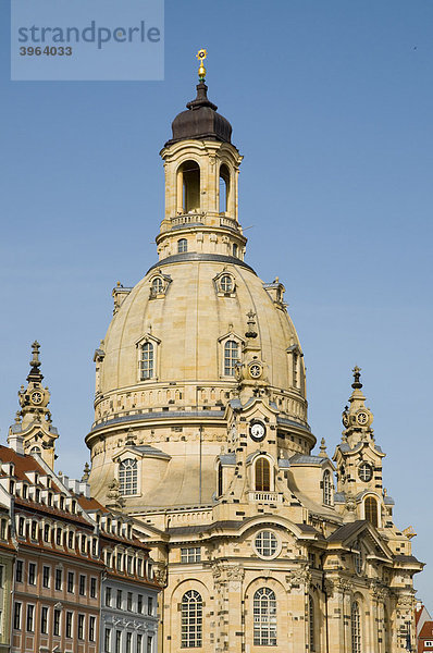 Altstadt  Neumarkt  Frauenkirche  Dresden  Sachsen  Deutschland