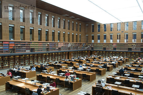 Sächsische Landesbibliothek  Staats- und Universitätsbibliothek  Lesesaal  Dresden  Dresden  Sachsen  Deutschland