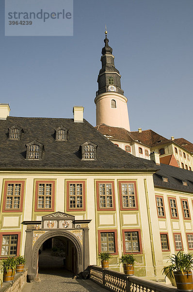 Schloss Weesenstein  Dresden  Sachsen  Deutschland