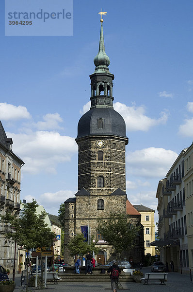 Bad Schandau  Kirche  Sächsische Schweiz  Elbsandsteingebirge  Sachsen  Deutschland