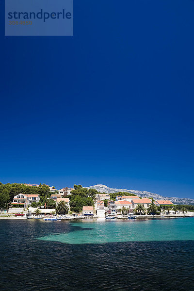 Kroatische Bucht bei Lumbarda  Insel Korcula  Dubrovnik Neretva  Dalmatien  Kroatien  Europa