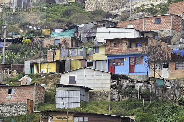 Armenviertel Alto de Cazuca  Soacha  Bogota  Kolumbien
