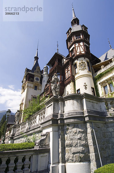 Schloss Peles  Simiu  Walachei  Karpaten  Rumänien