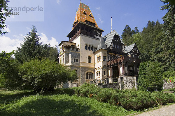 Schloss Pelisor  Simiu  Walachei  Karpaten  Rumänien