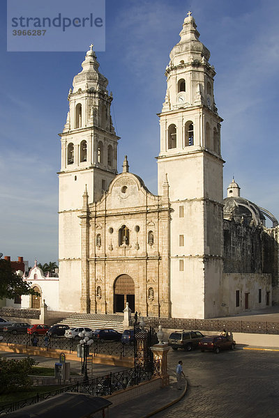 Historische Stadt Campeche  Kathedrale Nuestra Senora de la Concepcion  Provinz Campeche  Halbinsel Yucatan  Mexiko  Welterbe der UNESCO