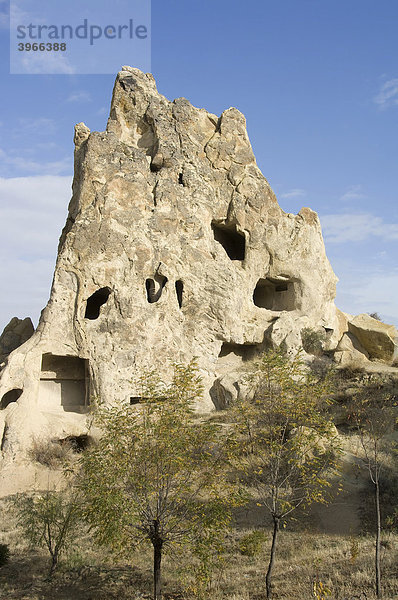 Göreme Nationalpark  Welterbe der UNESCO  Höhlenhäuser  Göreme  Kappadokien  Türkei