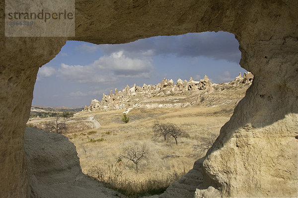 Göreme Nationalpark  Welterbe der UNESCO  Höhlenhäuser  Göreme  Kappadokien  Türkei