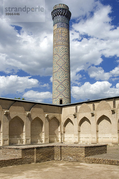 Moschee Bibi Khanum  Bibi Hanim  Samarkand  Welterbe der UNESCO  Usbekistan