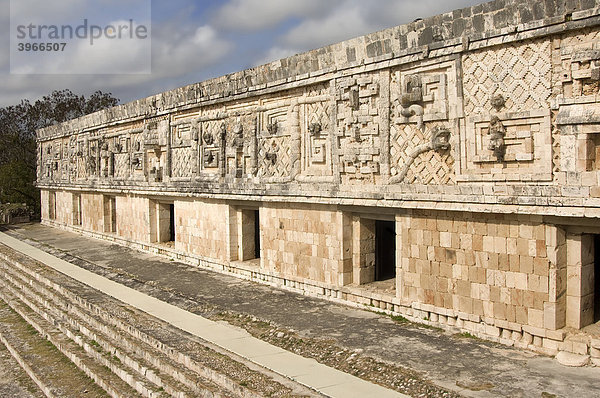 Uxmal  Welterbe der UNESCO  Cuadrangulo de las Monjas  Nonnenviereck  Yucatan  Mexiko