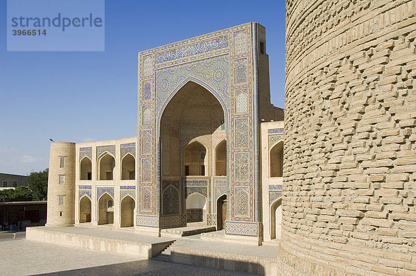Medrese Mir-e Arab  Buchara  Welterbe der UNESCO  Usbekistan