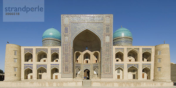 Medrese Mir-e Arab  Buchara  Welterbe der UNESCO  Usbekistan