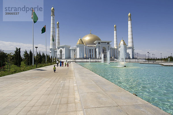 Aschgabat  Große Moschee von Turkmenbaschi  Turkmenistan