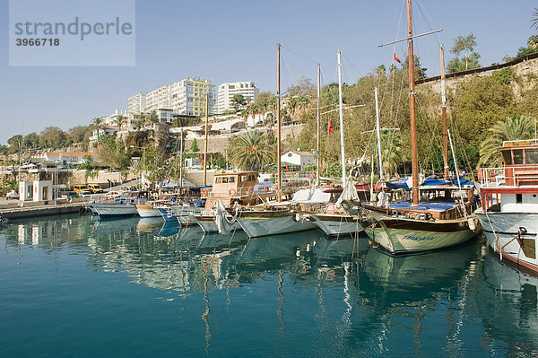 Kaleici Fischereihafen und Marina  Antalya  Türkei