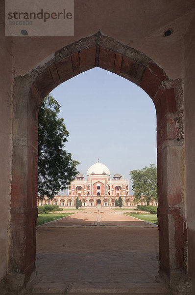 Humayun Mausoleum  Unesco Weltkulturerbe  Delhi  Indien