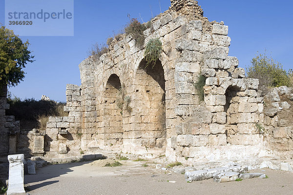 Römische Thermen  Perge  Antalya  Türkei