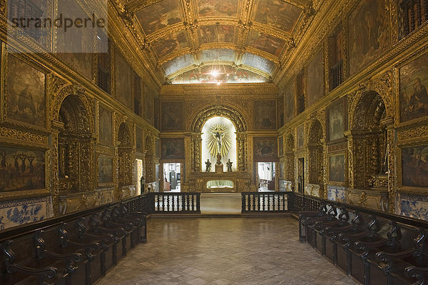 Convento e Igreja de Santo AntÛnio  Kloster und Kirche von Santo AntÛnio  Capela Dourada  Goldene Kapelle  Recife  Pernambuco Staat  Brasilien  Südamerika