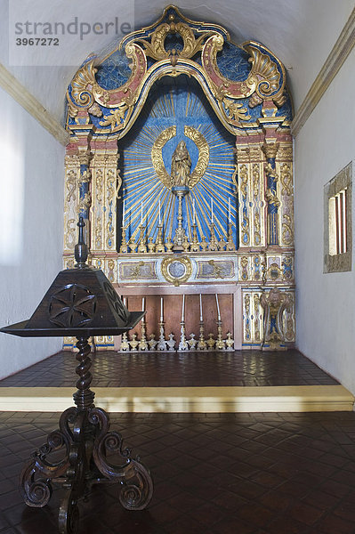 Kathedrale Alto da SÈ  Altar  Olinda  UNESCO Weltkulturerbe  Staat Pernambuco  Brasilien  Südamerika