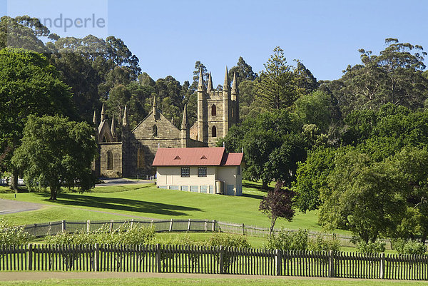 Port Arthur Sträflingskolonie  Kirche  Tasmanien  Australien