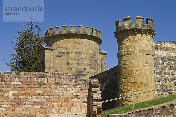 Port Arthur Sträflingskolonie  Wachturm  Tasmanien  Australien