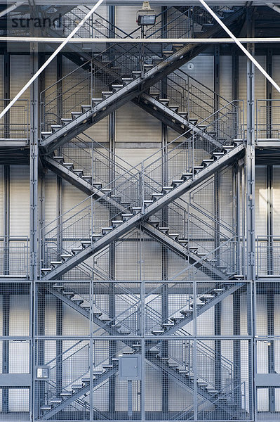 Centre Pompidou oder Beaubourg  Paris  Frankreich  Europa