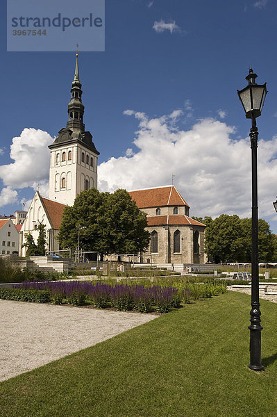 Niguliste Kirche  Tallinn  Estland  Baltikum