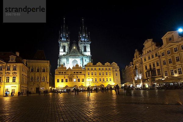 Teynkirche  Prag  Tschechien  Europa