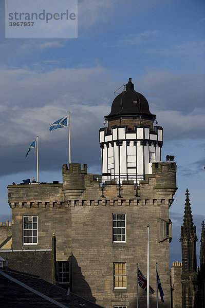 Camera Obscura  Edinburgh  Schottland  Großbritannien  Europa