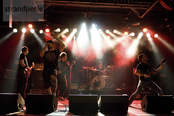 Die US-Post-Hardcore und Metalcore-Band Poison The Well live in der Schüür Luzern  Schweiz