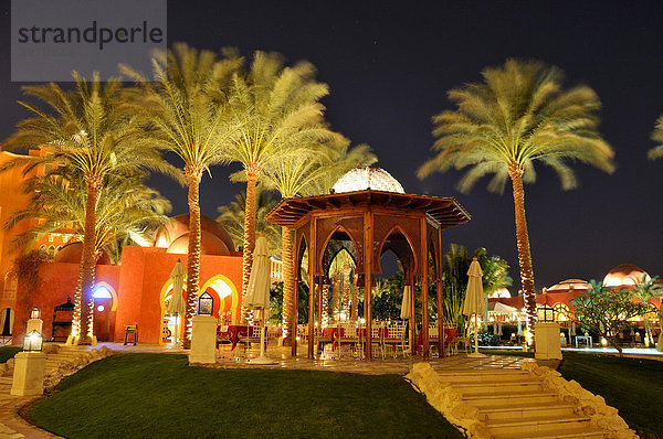 Pavillon im Hotel Grand Resort  Hurghada  Ägypten  Afrika