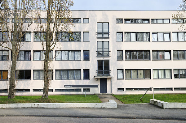 Weißenhofsiedlung Stuttgart  Mehrfamilienhaus Am Weißenhof 14-20  Architekt Ludwig Mies van der Rohe  Baden-Württemberg  Deutschland