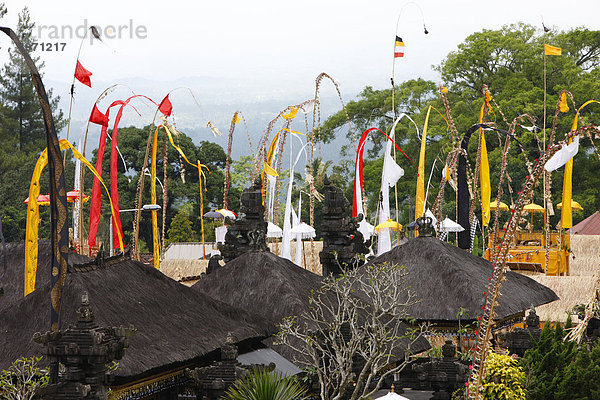 Hinduistisches Neujahr Fest  Pura Besakhi  findet alle 10 Jahre statt  am Vulkan Agung  2567m  Bali  Republik Indonesien  Asien