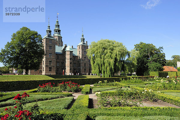 Schloss Rosenborg  Kopenhagen  Dänemark  Skandinavien  Nordeuropa  Europa