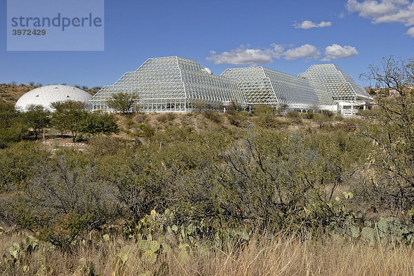 Biosphere 2  Wissenschafts- und Forschungszentrum  Tucson  Arizona  USA