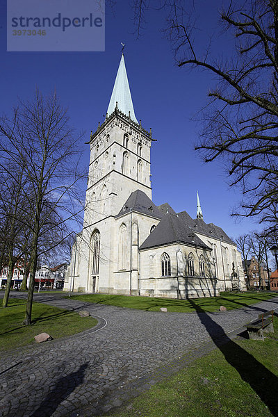 St. Felizitas Kirche in Lüdinghausen  Münsterland  Nordrhein-Westfalen  Deutschland