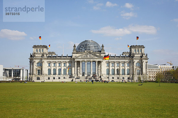Reichstag in Berlin  Deutschland  Europa