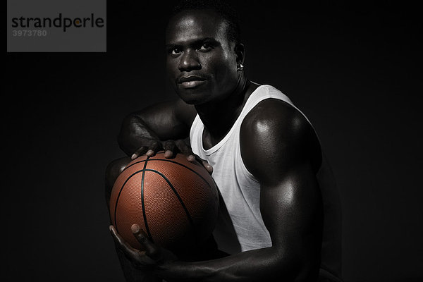 Basketballspieler  Portrait