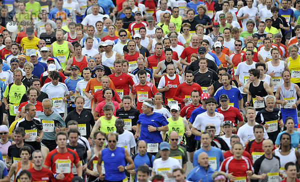 Halbmarathon Stuttgart  Baden-Württemberg  Deutschland  Europa