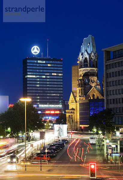 Blick auf das westliche Zentrum  Berlin  Deutschland