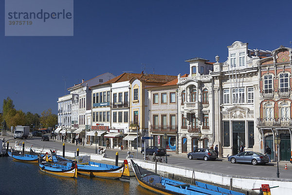 Boote  Anleger  Aveiro  Portugal  Europa