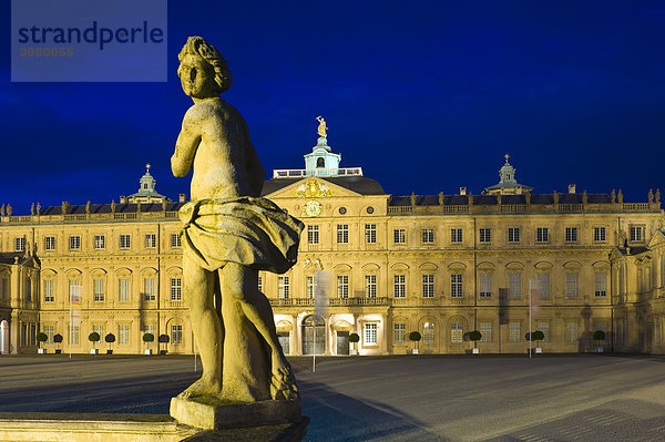 Residenzschloss  Rastatt  Baden-Wuerttemberg  Deutschland  Europa